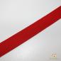 Preview: Gurtband Uni 30 mm Rot